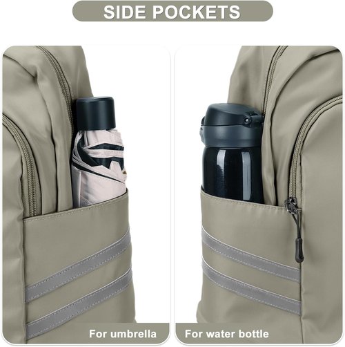 Coofay Gym Backpack - Waterproof Travel Bag with Shoe Compartment | Lightweight Sports Backpack for Women