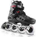 Skiennix Adjustable Inline Skates for Kids | Light-Up Wheels & Durable Outer Shell | Sizes 4-12