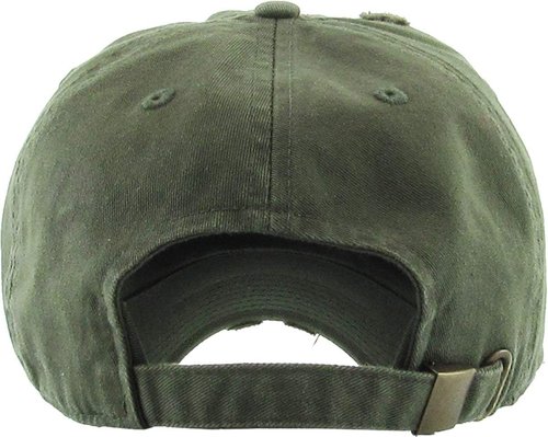 KBETHOS Vintage Washed Distressed Cotton Dad Hat - Adjustable Unisex Baseball Cap in Classic Style