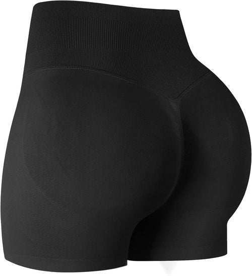 ATHVOTAR Women's High Waisted Gym Shorts - Seamless Butt Lifting Scrunch Design | Perfect for Workouts