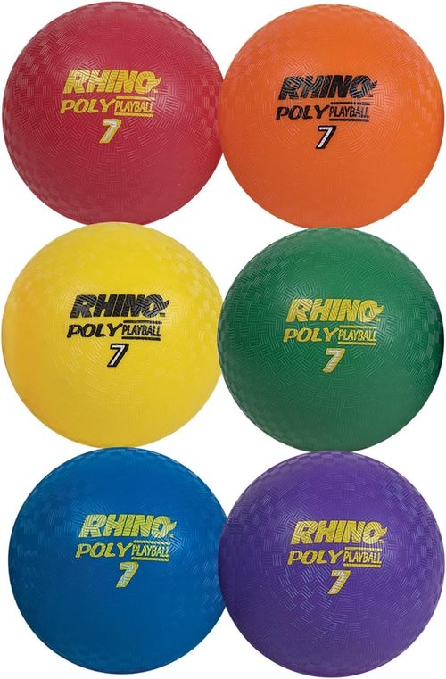 Champion Sports Playground Ball Set - Durable Poly Balls for Active Play | 8-Inch Size