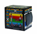 CanDo Low Powder Exercise Band, 50 yard roll, Black: X-Heavy