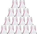 Skiennix 14 Pcs Baseball Drawstring Bags - Perfect Party Favors for Sports Teams & Birthdays