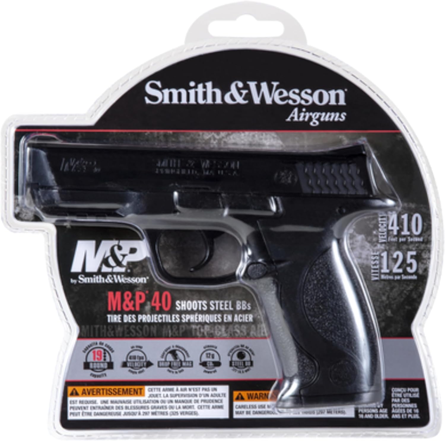 Umarex Smith & Wesson M&P Air Pistol - Realistic Blowback Action | Compact Design for Easy Handling