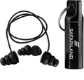 Safariland Pro Impulse Plus Hearing Protection - In-Ear Earplugs with Keychain Case for Shooting & Hunting