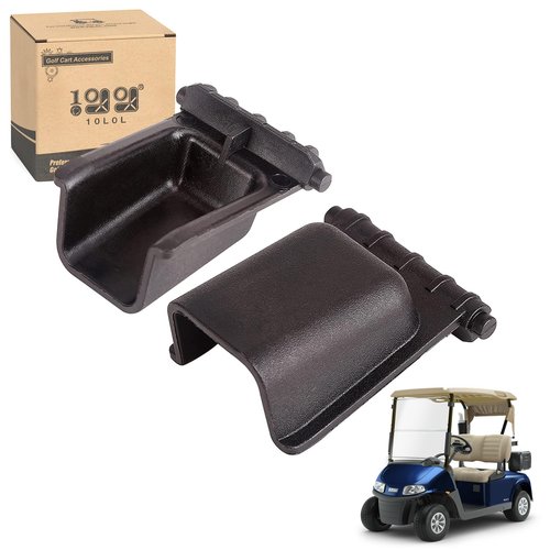 10L0L Golf Cart Bag Rack Strap Buckle 2 PCS for Club Car 2004 & up Precedent Golf Cart 102517001