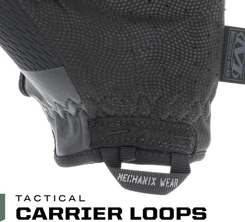 Mechanix Wear Tactical Gloves - 0.5mm High-Dexterity Design for Precision Feel | Black, Small