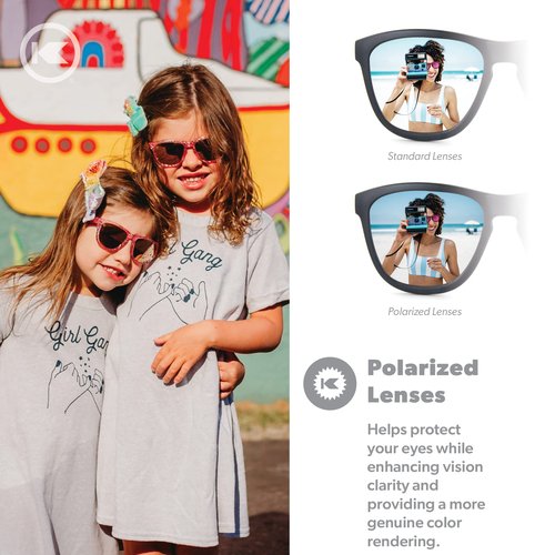 Knockaround Kids Premiums Polarized Sunglasses for Kids - UV400 Protection