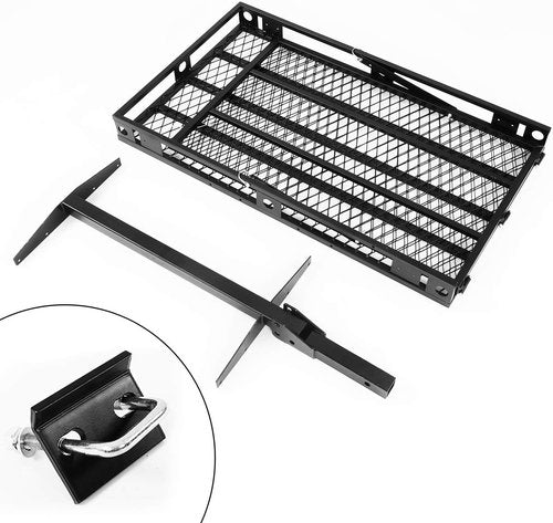 IRONMAX Hitch Cargo Carrier - Heavy Duty Folding Mobility Scooter & Wheelchair Carrier | 500LBS Capacity