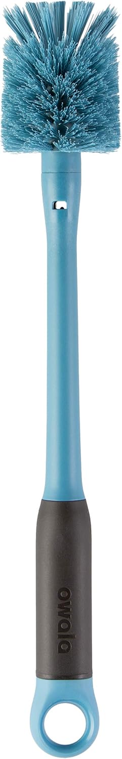 Owala Water Bottle Brush Cleaner - 2-in-1 Removable Head & Straw Cleaner - Smokey Blue (Pack of 12)
