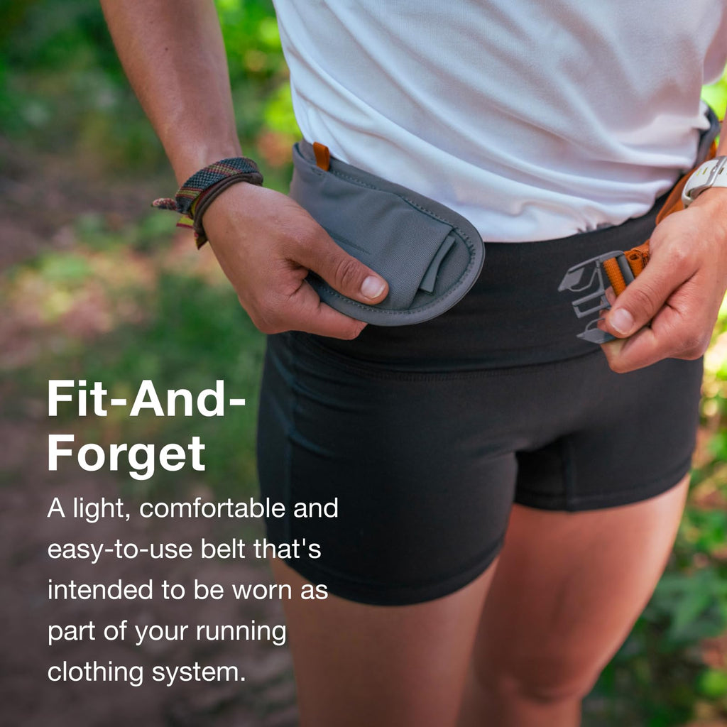 Osprey Duro Dyna LT Hydration Waist Pack for Running, Cascade Blue/Silver Lining