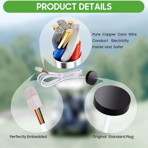 10L0L Golf Cart Speed Sensor 36V Fit for PDS Electric Golf Cart EZGO (2000-UP), OEM Part 73327G01