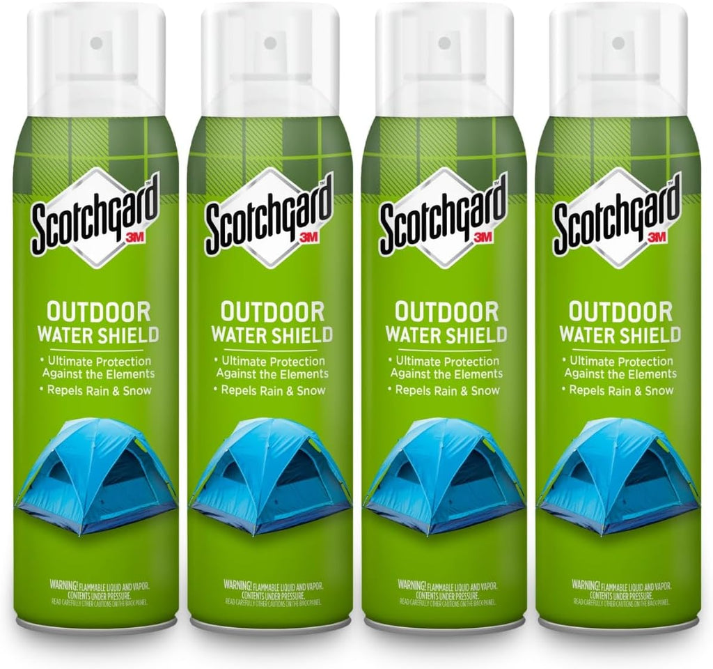 Scotchgard Outdoor Water Shield Spray - Water Repellent for Gear & Furniture | 42 Ounces (4 Cans)