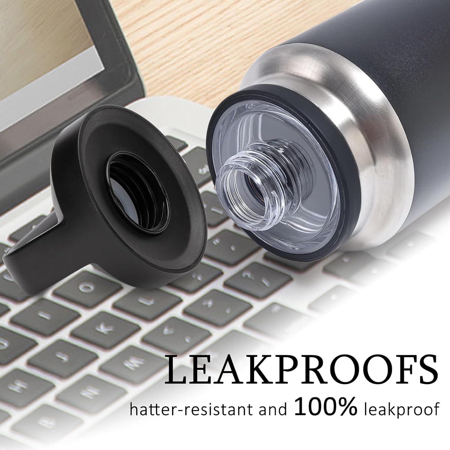 YETI Chug Replacement Lid Cap - Leak-Proof & BPA-Free for 18oz, 26oz, 36oz, 46oz, 64oz Bottles