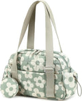 CAMTOP Mini Gym Bag - Quilted Sports Duffel with Wet Compartment & Coin Purse | Perfect for Yoga & Workouts