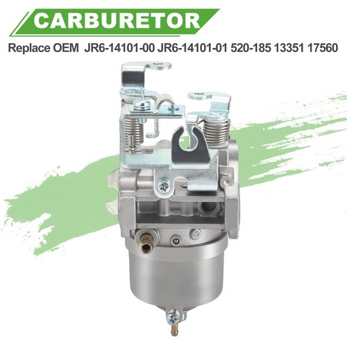 10L0L Golf Cart Carburetor for Yamaha G22 G23 G27 G29 2003-up 4-Cycle Gas Golf Cart JR6-14101-00 JR6-14101-01 520-185 13351 17560 -Premium Rebuild Kit for Yamaha Gas