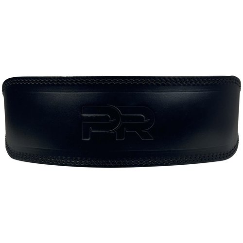 Pacific Road Men's Pure Heritage Full Grain Leather Lifting Belt – Handcrafted with Extra Padding, Double Prong Buckle & Double Stitching (Large)
