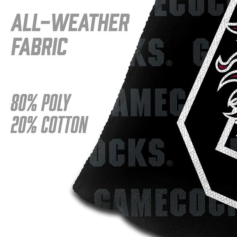 South Carolina Gamecocks Cornhole Bags - All Weather 6x6, 16 oz - YouTheFan Officially Licensed