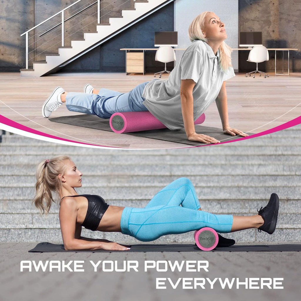 Yes4All High-Density EPP Foam Roller - Perfect for Yoga, Pilates & Stretching | 12, 18, 24, 36 Inch Sizes