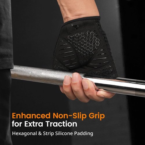 ATERCEL Weight Lifting Gloves - Full Palm Protection for Gym & Climbing | Breathable & Lightweight for Men and Women