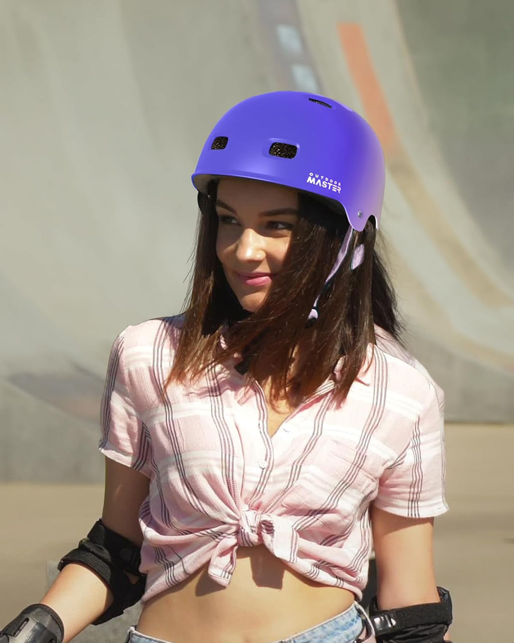OutdoorMaster Skateboard Cycling Helmet - Multi-Sport Ventilation with Two Removable Liners | Kids, Youth & Adults