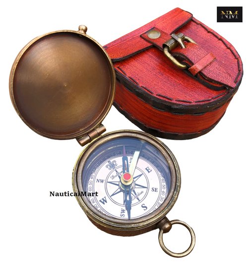 Personalized Brass Compass My Son, Engravable Love Dad Compass, Father to Son Compass Nautical Gift | Collectible Gift, Perfect for Christmas & Holiday Gifting
