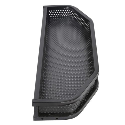 ECOTRIC Front Clay Cargo Utility Basket Compatible with EZGO TXT Golf Cart w/Mounting Brackets - NOT Fit RXV or ST Models (43.3 "X 13" X 4.3")