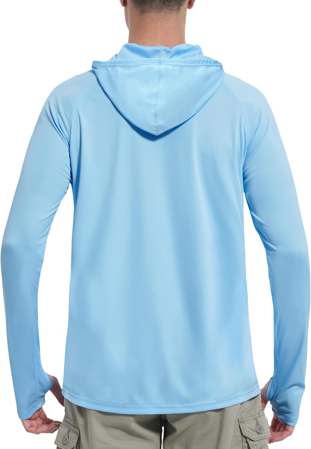 Roadbox UPF 50+ Sun Protection Hoodie - Quick Dry Long Sleeve Fishing & Hiking Shirt
