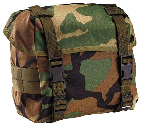 Rothco Enhanced Nylon Butt Pack Waist Belt Keeper Pouch, Camo