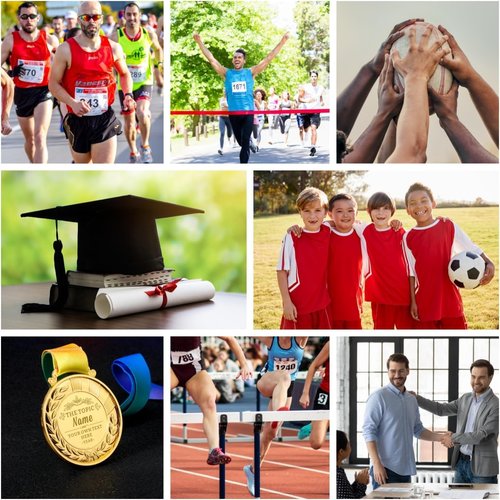 Custom Gold Medals by [Brand Name] - Personalized Award Medals for Sports, School & Events | Design Your Own