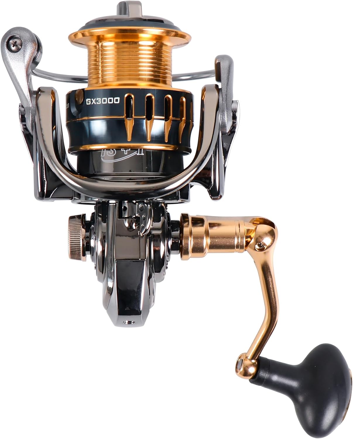 Spinning Fishing Reel - Anti-Reverse Design for Freshwater & Saltwater Fishing | Adjustable Drag