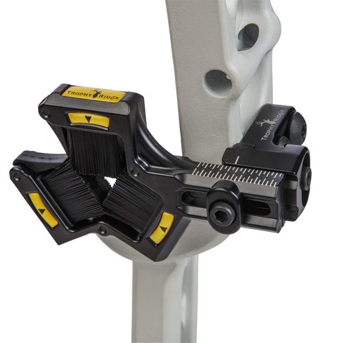 Trophy Ridge Whisker Biscuit V Con Archery Arrow Rest - Innovative V-Shaped Design for Consistent Accuracy, Tool-Less Adjustments, Quiet Loading, All-Arrow Compatibility, Durable Aluminum Construction