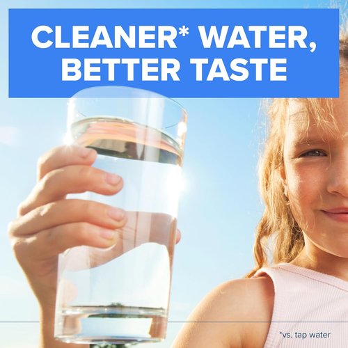 Brita Elite Water Filter Replacements - NSF Certified to Remove 99% of Lead | 2 Count, Blue