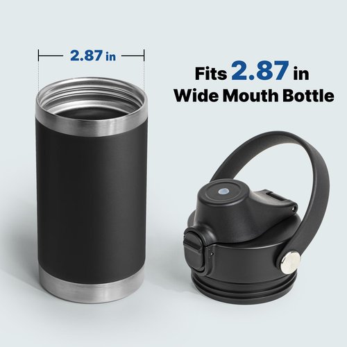 Diumepo Replacement Lid for Yeti Water Bottle 12oz 18oz 26oz 36oz 64oz, Auto Spout Lid Chug Cap for YETI Rambler Bottle with Flexible Handle (Yellow)