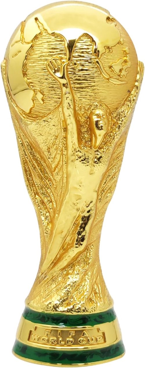 FIFA World Cup 2026 Edition 3D Replica Trophy - Premium Weighted Zinc Alloy - 4 Inch Desk Display