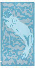 Sand Cloud Oversized Turkish Beach Towel - 100% Certified Cotton, Quick-Dry & Sand-Free | Ideal for Pool, Yoga, Picnic & Travel