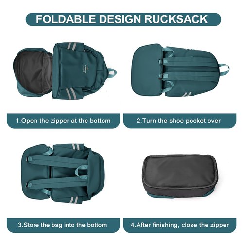 coofay Gym Backpack For Women Waterproof Backpack With Shoe Compartment Lightweight Travel Backpack Sports Backpacks Small Gym Bag