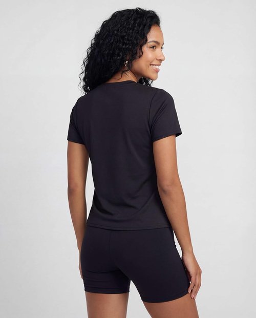 Juicy Couture Women's Short Sleeve Athletic T-Shirts - 3 Pack Workout Tops for Fitness & Yoga