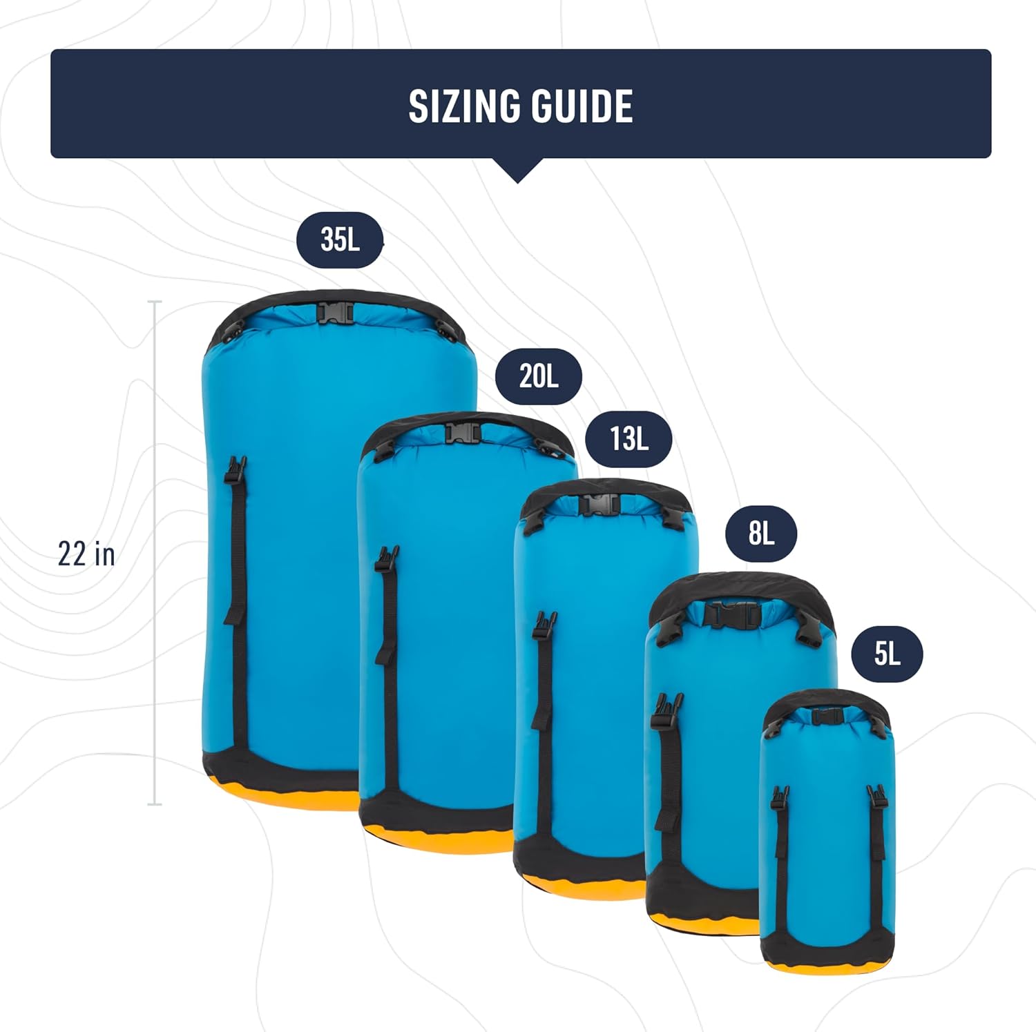 Sea to Summit eVac Compression Dry Bag - Waterproof Storage Sack for Outdoor Adventures