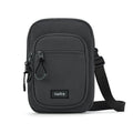 HanTrip Durable Crossbody Bag for Men and Women, Adjustable Shoulder Sling Bag with Multiple Zipper Pockets, Convertible Unisex Daypack (Dark Gray)