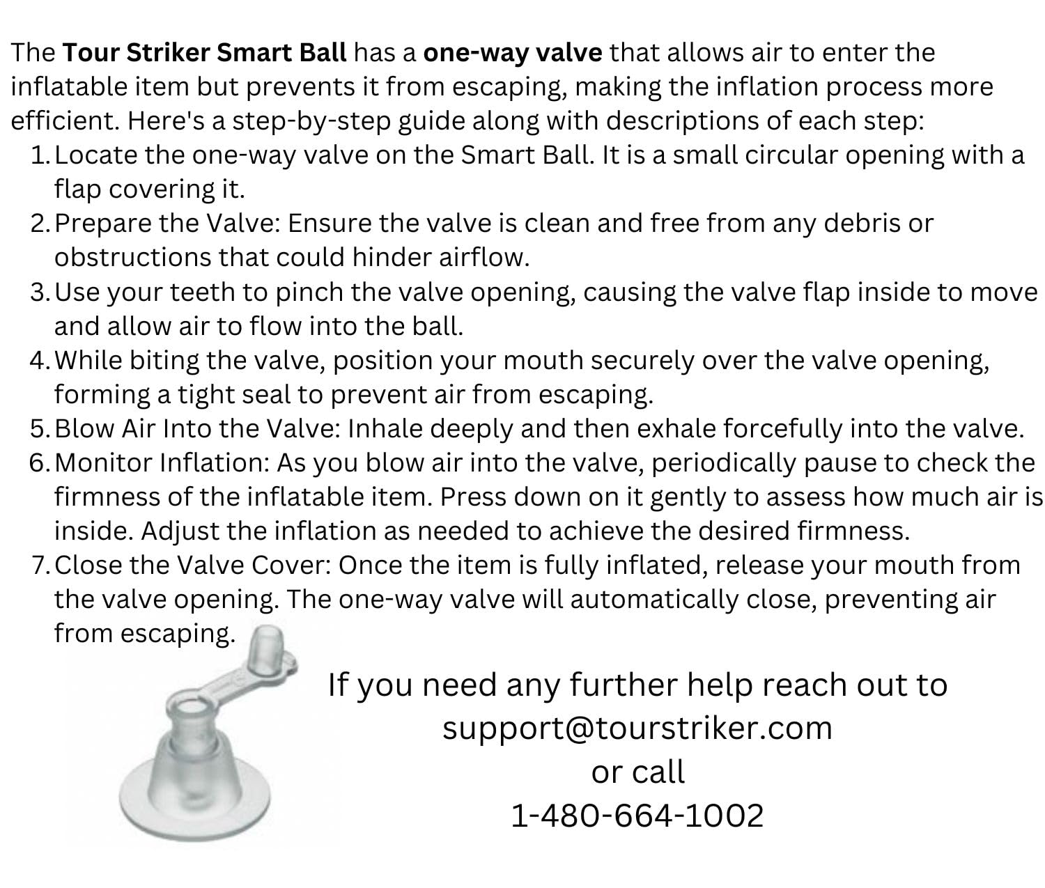 The Patented Tour Striker Smart Ball