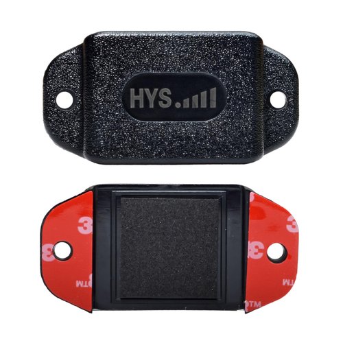 HYS Walkie Talkie Single Side Car Mount, Car Mounting Kit with Screws for Handheld CB & VHF UHF Two-Radio with Belt Clip (Pack of 4)