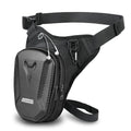 flintronic Motorcycle Leg Bag, Thigh Bag, Motorcycle Cycling Drop Leg Bag, with Headphone Jack, Waterproof Multi-Function Leg Fanny Pack for Men Women Cycling Running Traveling and Fishing