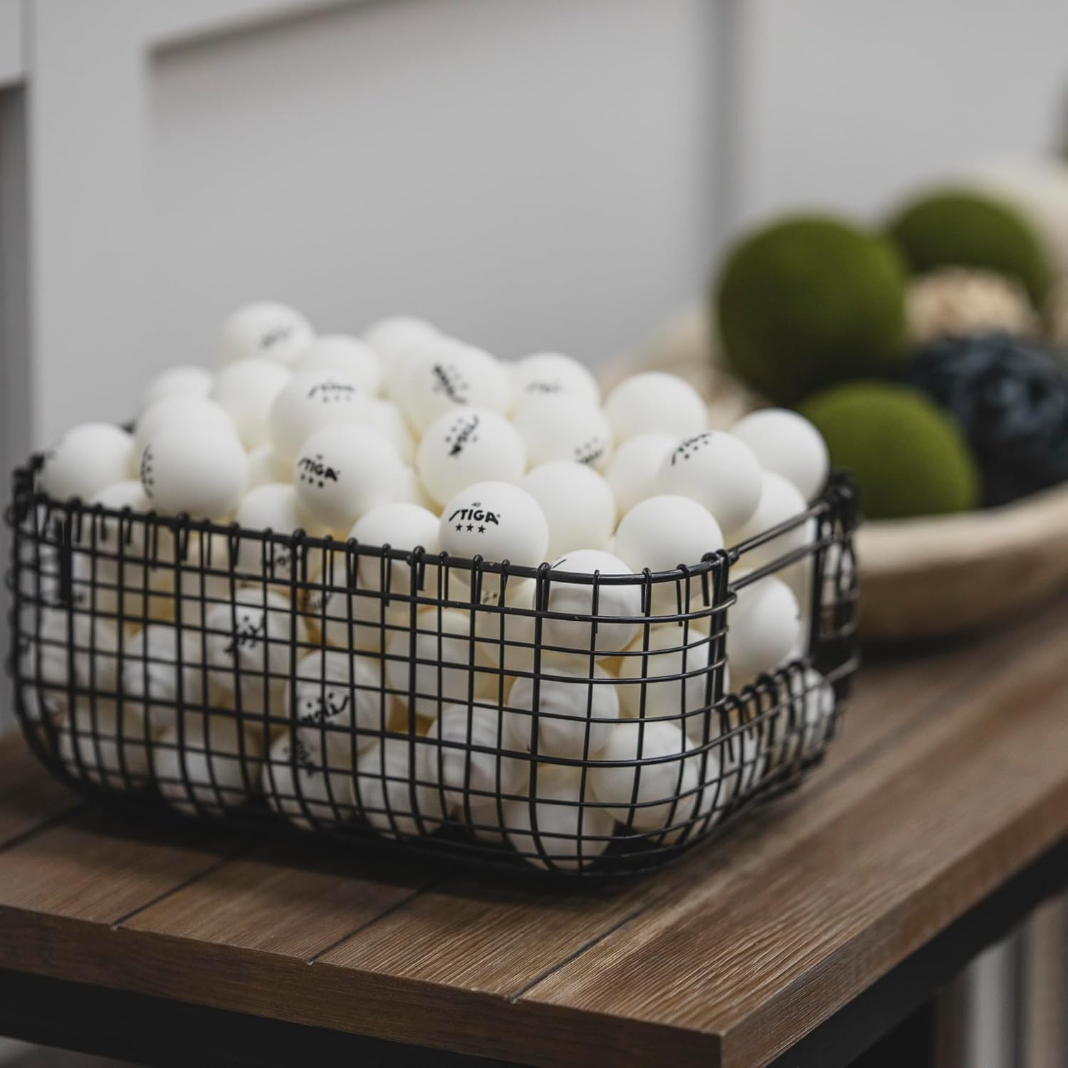 Stiga 3-Star Table Tennis Balls - High-Quality Performance | Perfect for Training & Tournaments