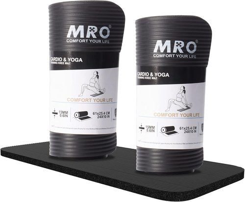MRO Yoga Knee Pad Cushion - Premium Supportive Knee Pad for Pain-Free Workouts - Extra Padding 24''X10''X0.6''