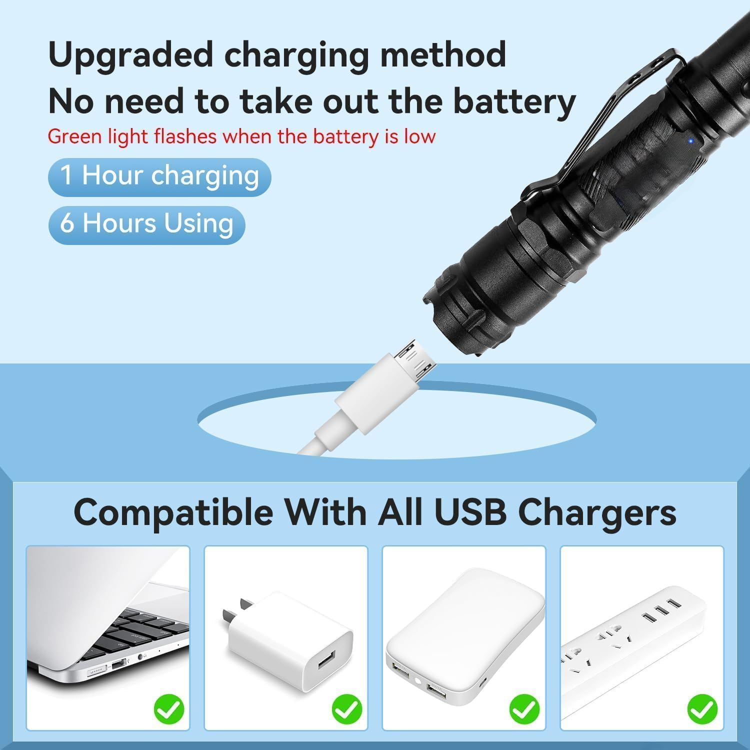 Red Laser Pointer - High Power Long Range Indicator Light | USB Rechargeable for Hiking