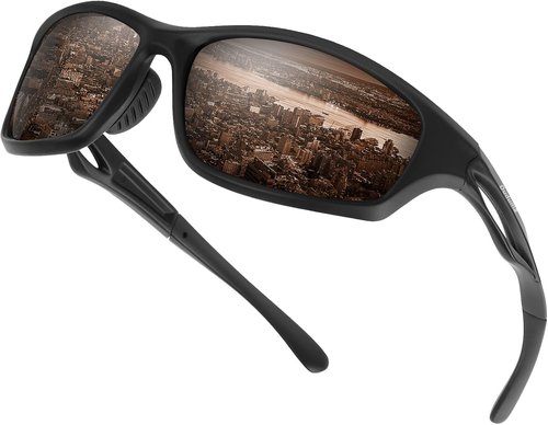 Duduma Polarized Sports Sunglasses - Lightweight TR90 Shades for Men & Women | Ideal for Running, Cycling, Fishing, Golf, & Driving