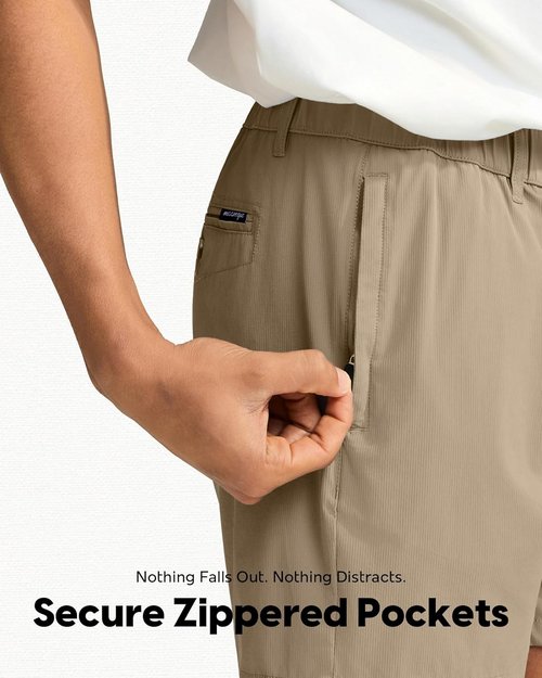 Maamgic Men's Casual Shorts - Durable Quick-Dry Stretch Summer Shorts | Available in 5", 7", 9" Sizes