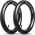 CALPALMY Kids Bike Inner Tubes - 12" to 28" Sizes, 2 Pack, Fits 1.75/1.95/2.125 Widths with Schrader Valve