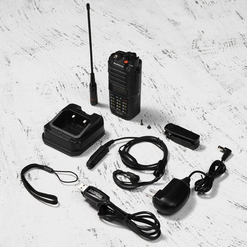 Baofeng UV-9G GMRS Radio (2 Pack), IP67 Waterproof Outdoors Two Way Radios, Long Range Rechargeable with Programming Cable and RA-MD2 Antennas, GMRS Repeater Capable, Support Chirp